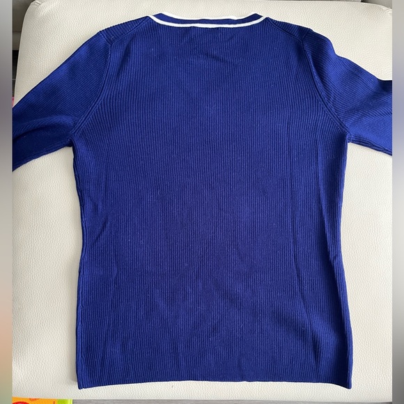 NWOT - Brooks Brothers Women’s 100% Merino Wool 3/4 Sleeve Sweater - Size XL - Picture 4 of 4